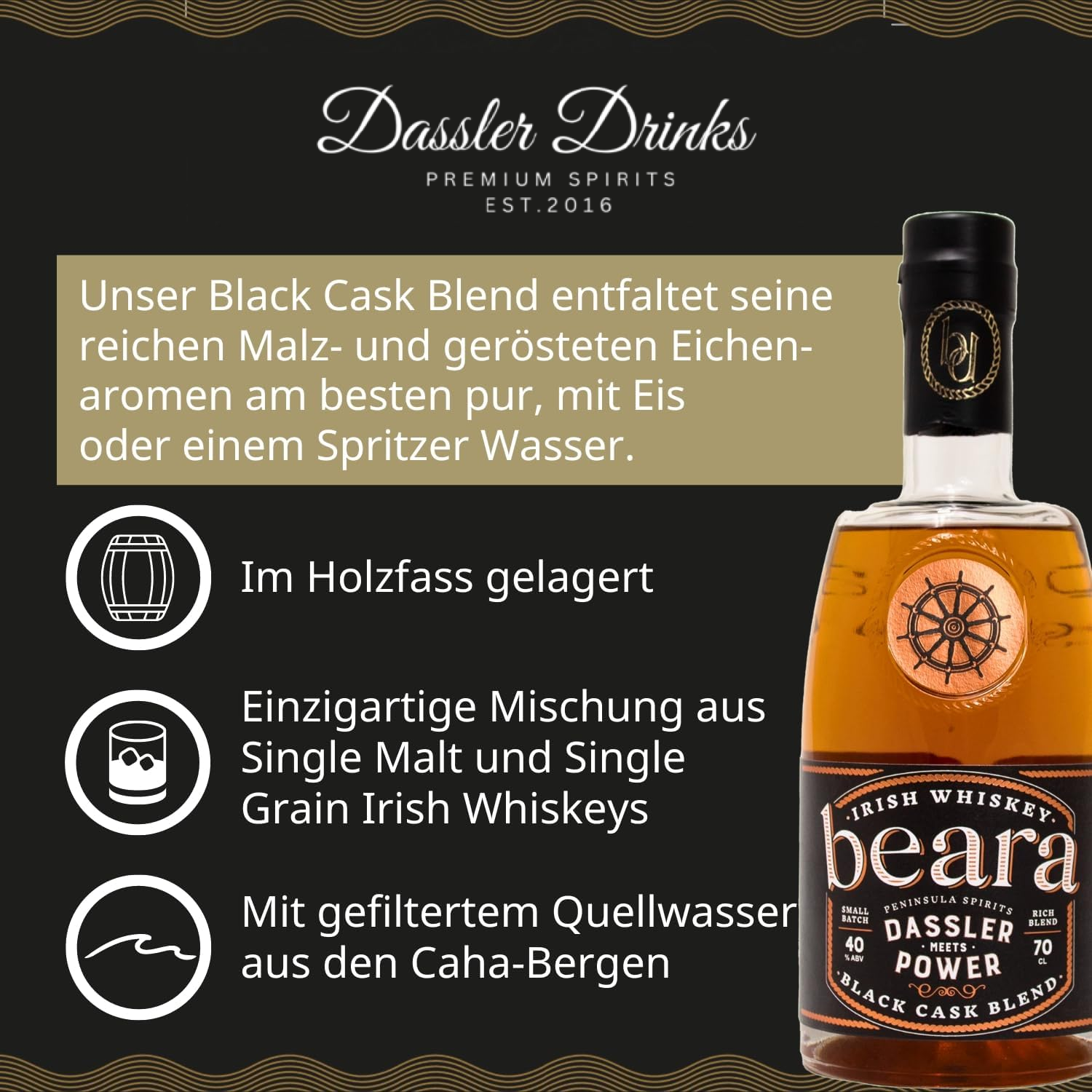 Black Cask Blend Whiskey